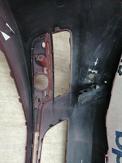 BA000222; Бампер передний; под паркт.; под омыват. (5G0807221) для Volkswagen Golf/БУ; Оригинал; Р2, Удовлетворительное; 