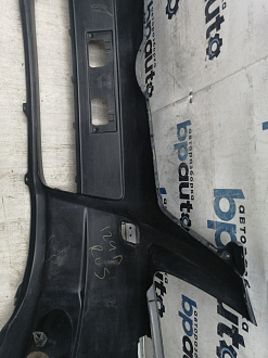 BA000184; Бампер передний; без паркт.; под омыват. (52119-05190) для Toyota Avensis/БУ; Оригинал; Р1, Мелкий дефект; 