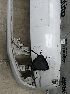 BA000246; Бампер передний; без паркт.; под омыват. (5M0807221N) для Volkswagen Golf Plus II (2009-2014)/БУ; Оригинал; Р2, Удовлетворительное; 