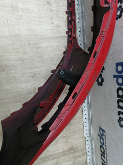 BA000222; Бампер передний; под паркт.; под омыват. (5G0807221) для Volkswagen Golf/БУ; Оригинал; Р2, Удовлетворительное; 