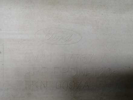 AA031117; Бампер передний; без паркт.; без омыват. (8V41-17757-A) для Ford Kuga I (2008-2012)/БУ; Оригинал; Р2, Удовлетворительное; 
