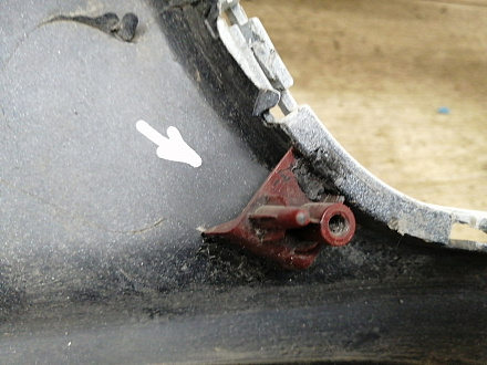 AA031141; Бампер задний; под паркт. ( 86611-A2600) для Kia CEED II рест. Hatchback 5D (2015- 2018)/БУ; Оригинал; Р2, Удовлетворительное; 