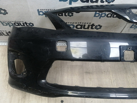 AA045987; Бампер передний; без паркт.; без омыват. (52119-12C70) для Toyota Corolla 150 рест. (2010-2013)/БУ; Оригинал; Р2, Удовлетворительное; 