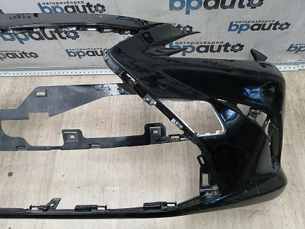 AA044882; Бампер передний; под паркт.; под омыват. (52119-33B60) для Lexus ES VII (2018 - 2021)/БУ; Оригинал; Р1, Мелкий дефект; 
