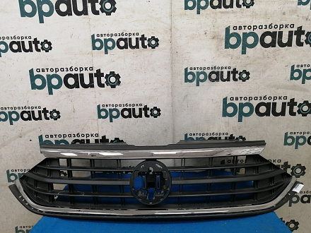 AA033318; Решетка радиатора (6N5853653) для Volkswagen Polo VI Liftback (2020- 2022)/БУ; Оригинал; Р2, Удовлетворительное; 