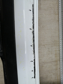 AA045416; Бампер задний; под паркт. (86611-M0000) для Hyundai Creta I (2016-2021)/БУ; Оригинал; Р2, Удовлетворительное; 