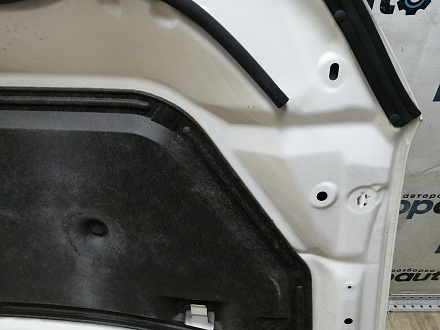 AA045289; Капот (KDY35231XA) для Mazda CX-5/БУ; Оригинал; Р1, Мелкий дефект; (34K) Белый перламутр