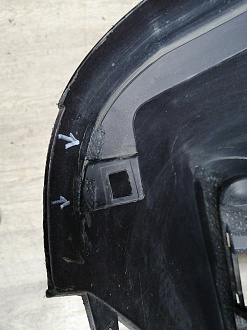 AA045633; Бампер передний; под паркт.; под омыват. (8T0 807 437 AD) для Audi A5/БУ; Оригинал; Р1, Мелкий дефект; 