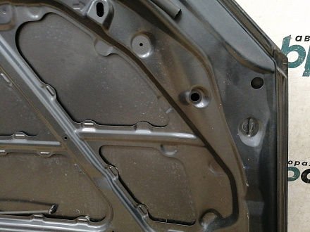 AA036915; Капот (BPYK5231XB) для Mazda 3 BK/БУ; Оригинал; Р1, Мелкий дефект; (36C) Темно-серый