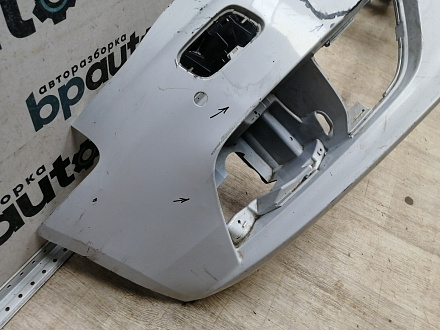 AA045592; Бампер передний; под паркт.; под омыват. (8K0 807 437 AC) для Audi A4 B8/БУ; Оригинал; Р2, Удовлетворительное; 