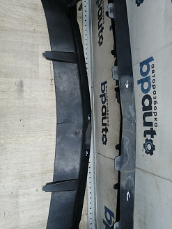 AA045782; Бампер передний, AMG; под паркт.; под омыват. (A1668854425) для Mercedes-Benz M-klasse III (W166) (2011-2015)/БУ; Оригинал; Р1, Мелкий дефект; 