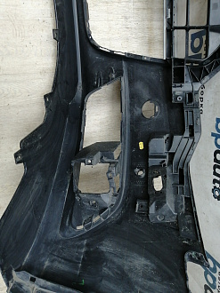 BA000162; Бампер передний; под паркт.; под омыват. (4G0 807 437) для Audi A6 C7/БУ; Оригинал; Р1, Мелкий дефект; 