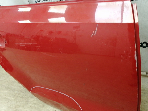 Фотография детали AA043236; Дверь задняя правая (6R4 833 056 J) для Volkswagen Polo V Hatchback (2009-2013)/БУ; Оригинал; Р2, Удовлетворительное; . Фото номер 8