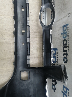 AA045778; Бампер передний; без паркт.; под омыват. (52119-42730) для Toyota Rav4 30 рест. V 2.4 (2009 - 2010)/БУ; Оригинал; Р1, Мелкий дефект; 