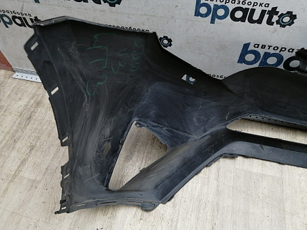 AA044796; Бампер передний; без паркт.; под омыват. (52119-0R180) для Toyota Rav4 40 рест. (2015 — 2019)/БУ; Оригинал; Р1, Мелкий дефект; 