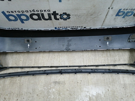 AA045888; Бампер передний; под паркт.; под омыват. (3G0807221) для Volkswagen Passat/БУ; Оригинал; Р1, Мелкий дефект; 