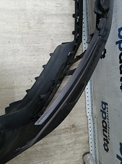 AA045688; Бампер передний; без паркт.; под омыват. (5СU807221A) для Volkswagen Jetta VI рест. (2015-2018)/БУ; Оригинал; Р1, Мелкий дефект; 