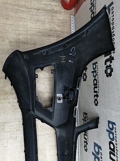 AA045425; Бампер передний, AMG; под паркт.; под омыват. (A2048807847) для Mercedes-Benz C-klasse III рест. (W204) (2011-2015)/БУ; Оригинал; Р1, Мелкий дефект; 