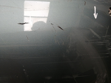 AA045891; Бампер задний v2.4; под паркт. (52159-33918) для Toyota Camry 40 рест. (2010 — 2011)/БУ; Оригинал; Р1, Мелкий дефект; 