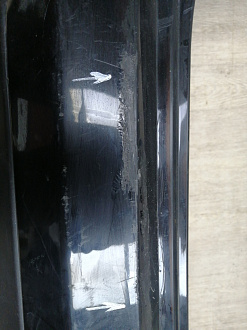 AA045477; Бампер задний; под паркт. (86611-M0000) для Hyundai Creta I (2016-2021)/БУ; Оригинал; Р2, Удовлетворительное; 