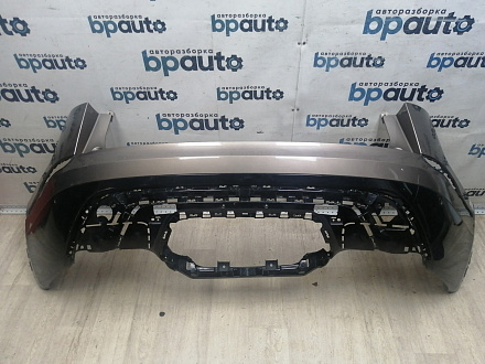 AA046013; Бампер задний; под паркт. (J8A2-17A958-AB) для Land Rover Range Rover Velar L560 (2017 - 2023)/БУ; Оригинал; Р1, Мелкий дефект; 