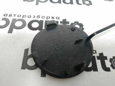 AA045666; Заглушка букс. крюка переднего бампера (8T0 807 241 A) для Audi A5/БУ; Оригинал; Р0, Хорошее; 