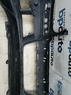 AA044567; Бампер передний; без паркт.; под омыват. (1K0807221D) для Volkswagen Jetta V (2005- 2010)/БУ; Оригинал; Р1, Мелкий дефект; 