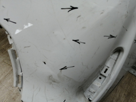 AA044958; Бампер задний; без паркт. (52159-02840) для Toyota Auris II (2013 — 2015)/БУ; Оригинал; Р2, Удовлетворительное; 