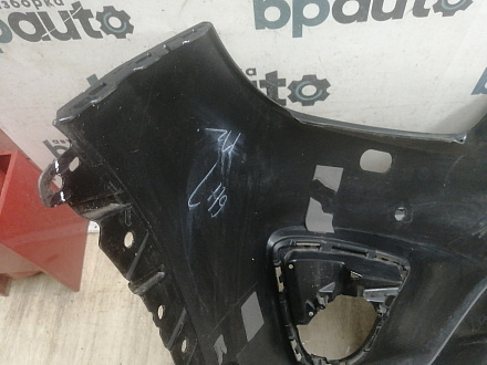 AA045752; Бампер передний; под паркт.; под омыват. (KD45-50031) для Mazda CX-5/БУ; Оригинал; Р1, Мелкий дефект; 