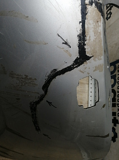 AA045637; Бампер передний; без паркт.; под омыват. (52119-05190) для Toyota Avensis/БУ; Оригинал; Р2, Удовлетворительное; 