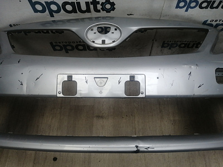 AA045988; Бампер передний; без паркт.; под омыват. (52119-12C70) для Toyota Corolla 150 рест. (2010-2013)/БУ; Оригинал; Р2, Удовлетворительное; 