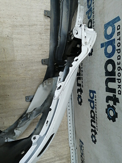 BA000272; Бампер передний; под паркт.; под омыват. (52119-50E80) для Lexus LS IV рест. 2 (2012- 2017)/БУ; Оригинал; Р1, Мелкий дефект; 