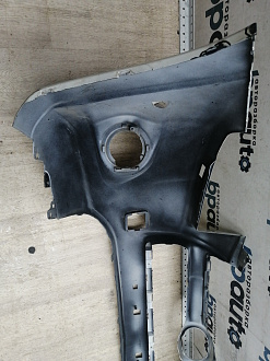 BA000239; Бампер передний; без паркт.; под омыват. (52119-42730) для Toyota Rav4 30 рест. V 2.4 (2009 - 2010)/БУ; Оригинал; Р1, Мелкий дефект; 