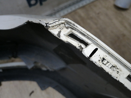 AA045407; Бампер передний; без паркт.; без омыват. (13225746) для Opel Astra/БУ; Оригинал; Р1, Мелкий дефект; 