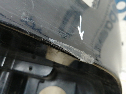 AA045591; Бампер передний; без паркт.; под омыват. (8K0 807 437 AC) для Audi A4 B8/БУ; Оригинал; Р2, Удовлетворительное; 