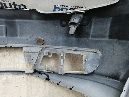 AA045692; Бампер передний; без паркт.; под омыват. (1T0 807 221 M) для Volkswagen Touran II (2010-2015)/БУ; Оригинал; Р1, Мелкий дефект; 