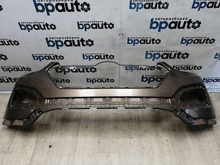 AA044831; Бампер передний; без паркт.; без омыват. (86511-2W000) для Hyundai Santa Fe III (2012 - 2015)/БУ; Оригинал; Р1, Мелкий дефект; 