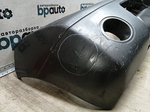 Фотография детали AA045158; Бампер передний; без паркт.; под омыват. (62022-EB340) для Nissan Pathfinder III (2004-2010)/БУ; Оригинал; Р2, Удовлетворительное; . Фото номер 3