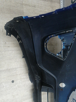 AA045774; Бампер передний; без паркт.; под омыват. (KD45-50031) для Mazda CX-5/БУ; Оригинал; Р1, Мелкий дефект; 