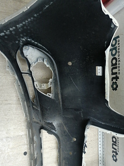 AA045851; Бампер передний; под паркт.; под омыват. (62022-3JA0H) для Infiniti/БУ; Оригинал; Р1, Мелкий дефект; 