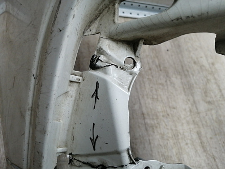 AA045811; Бампер передний,  S-line; без паркт.; под омыват. (8U0 807 437 D) для Audi Q3 I (2011-2014)/БУ; Оригинал; Р1, Мелкий дефект; 