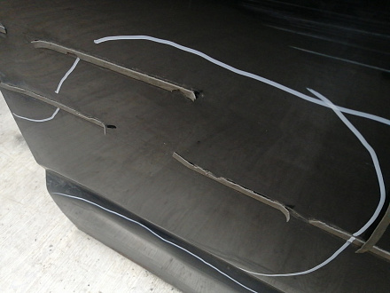 AA045484; Дверь сдвижная правая (7H0843108) для Volkswagen/БУ; Оригинал; Р2, Удовлетворительное; 