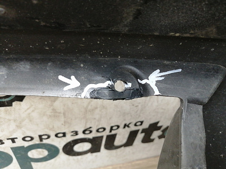 AA030291; Бампер передний; под паркт.; под омыват. (62022-1ME0H) для Infiniti/БУ; Оригинал; Р2, Удовлетворительное; 