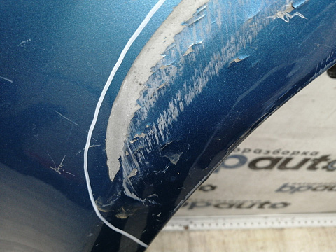 Фотография детали BA000310; Крыло переднее правое, LR005867 (6H52-16015) для Land Rover Freelander/БУ; Оригинал; Р2, Удовлетворительное; . Фото номер 5