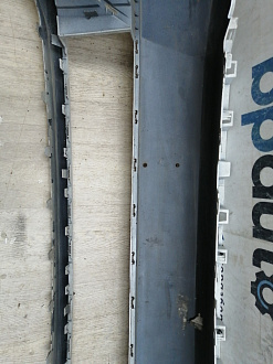 AA045817; Бампер передний; под паркт.; под омыват. (3C8807221F) для Volkswagen Passat CC рест. (2012-2017)/БУ; Оригинал; Р1, Мелкий дефект; 