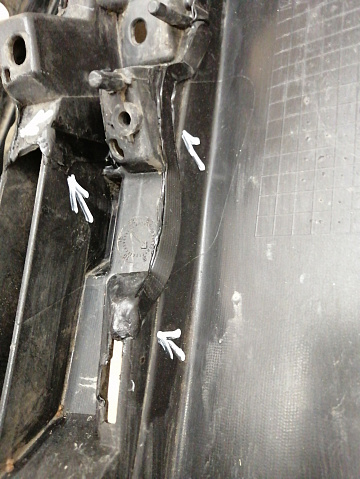 Фотография детали AA038414; Бампер передний; под паркт.; под омыват. (GSH7-50031) для Mazda 6 III (GJ) рест. 2 (2018-н.в.)/БУ; Оригинал; Р1, Мелкий дефект; . Фото номер 16