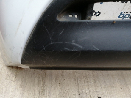 AA046111; Бампер задний; без паркт. (86611-4Y000) для Kia Rio III Sedan (2011- 2015)/БУ; Оригинал; Р1, Мелкий дефект; 