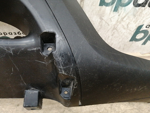 Фотография детали AA034525; Юбка переднего бампера под накладку (86525-2BAA0) для Hyundai Santa Fe II рест. (2010-2012)/БУ; Оригинал; Р2, Удовлетворительное; . Фото номер 5