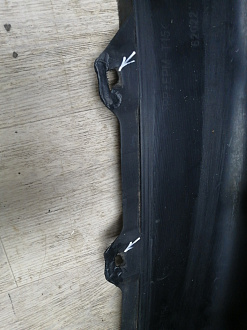 AA045727; Бампер передний; под паркт.; под омыват. (62022-1BA0H) для Infiniti/БУ; Оригинал; Р1, Мелкий дефект; 