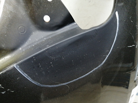 BA000303; Крыло переднее левое, без повторителя, под расширитель (5220K685) для Mitsubishi Outlander/БУ; Оригинал; Р1, Мелкий дефект; 